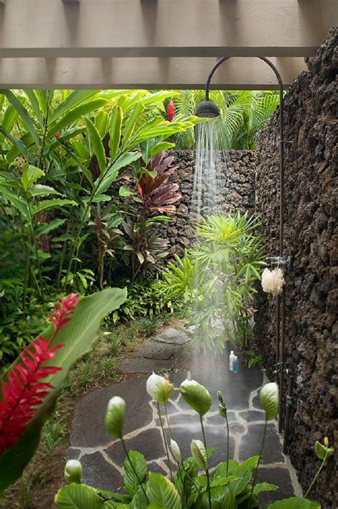 Backyard Outdoor Shower Ideas Everything About Garden