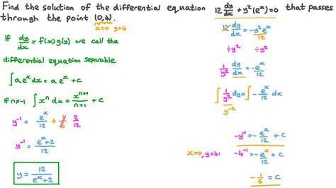 39 Differential Equations Worksheet With Answers Worksheet Master