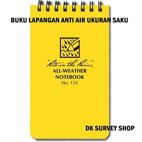 Jual Buku Lapangan Anti Air All Weather Notebook Rite In The Rain No Jakarta Pusat Dk