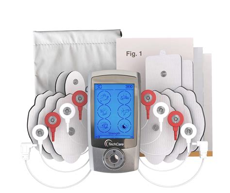 Buy Techcare Pro Tens Unit 24 Modes Best Portable Massager Back Neck