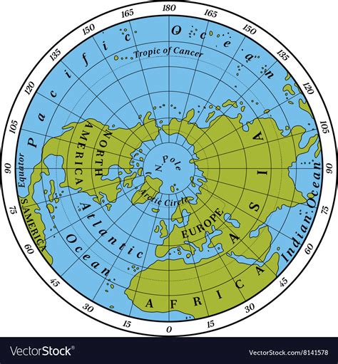 Northern Hemisphere Map