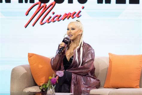 Christina Aguilera At Billboard Latin Music Week 2022 Premiere Party On