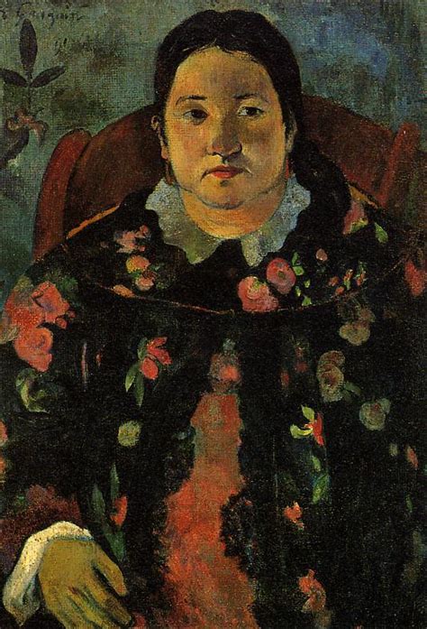 Paul Gauguin Picture Portrait Of Suzanne Bambridge 1891