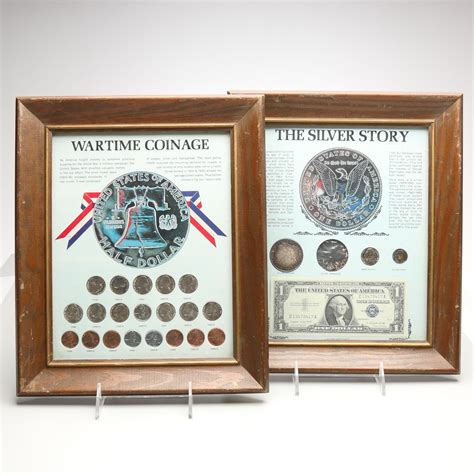 Wartime Coinage And The Silver Story Framed Coin Collections Ebth