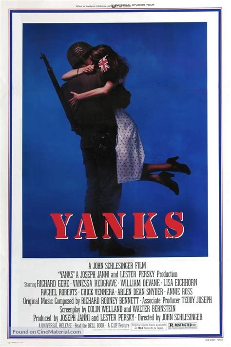 Yanks 1979 Movie Poster