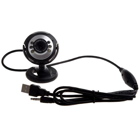 Usb Led Pc Webcam Camera Plus Night Vision Msn Icq Aim Skype