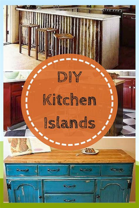 12 Unique Designs For Diy Kitchen Islands Diy Kitchen Island