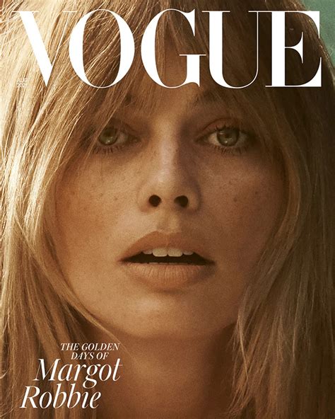 Margot Robbie Is The Cover Star Of British Vogue August Issue