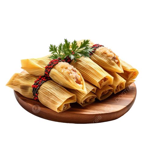 Tamales Plato Tradicional Para Navidad En América Latina Png Comida