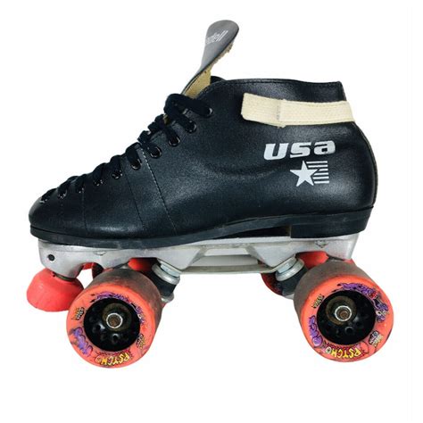 Vintage Riedell Usa Speed Roller Skates Sure Grip Invader Etsy