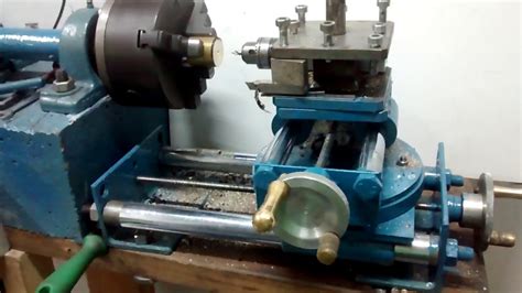 Fabrica O Do Torno Mec Nico De Bancada Caseiro Mini Lathe Machine Youtube