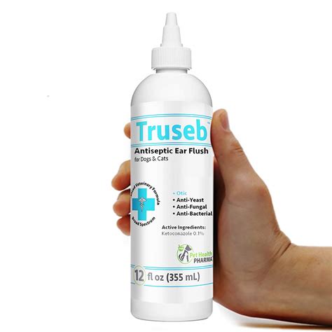 Buy Pet Truseb Ear Cleaner Flush For Dog And Cat Tris Ear Cleansing