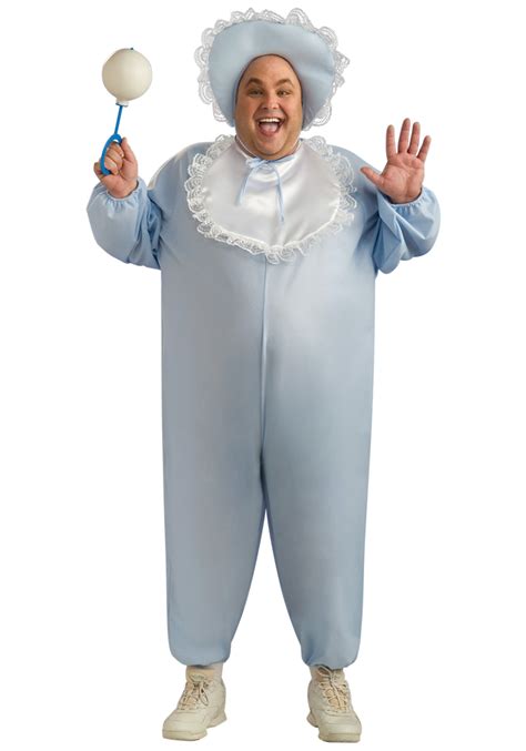 Adult Baby Boy Plus Size Costume Adult Baby Costume
