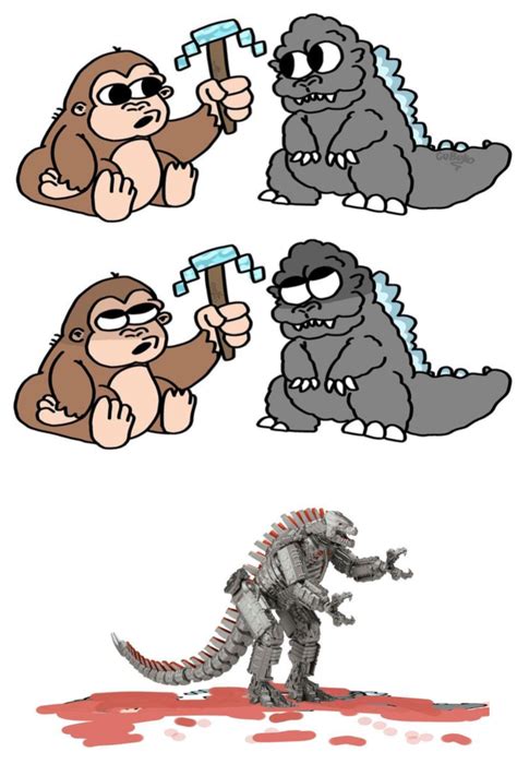 Mechagodzilla Smash Godzilla Know Your Meme