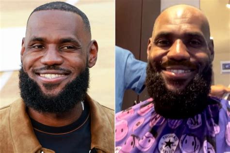 Social Media Reacts To Lebron James Showing Off New Shaved Head Look
