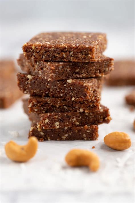 Healthy No Bake Snack Bars Sweet And Chewy With No Baking