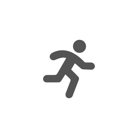 Running Man Icon Vector Art Icons And Graphics For Free Download