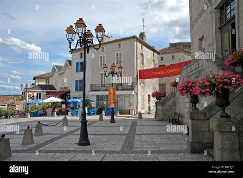 Historic Town Of Bellac Haute Vienne Limousin France Stock Photo Alamy