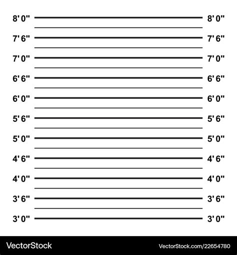 Height Measurement Height Chart Blank Photo Background Criminal Police
