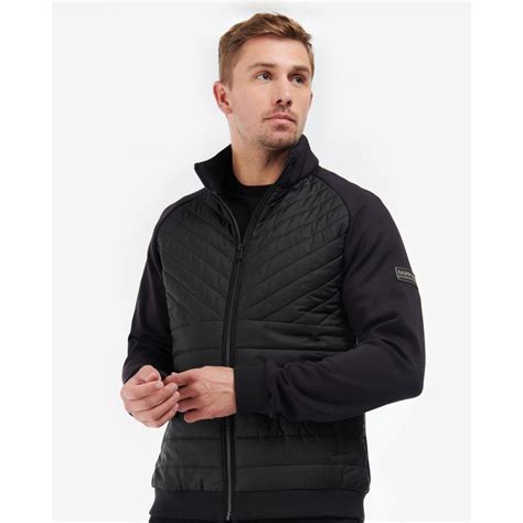 Barbour International Nate Mens Quilted Hybrid Jacket Mens From Cho