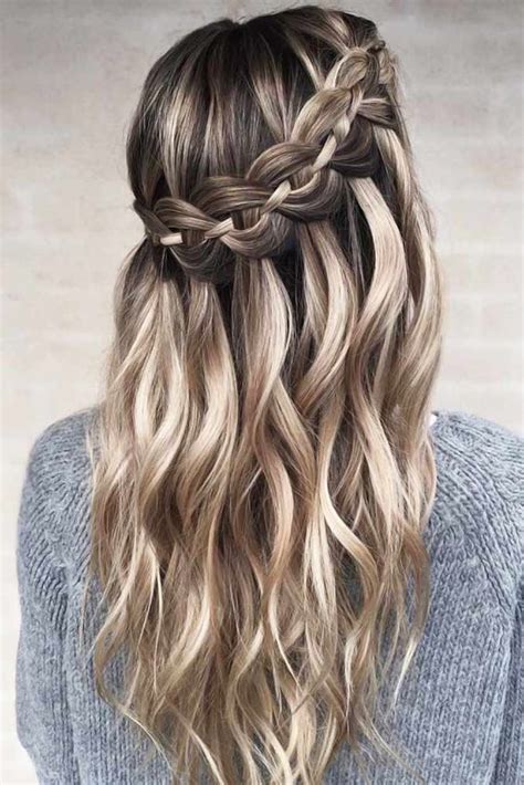 Beautiful hairstyle/hairstyle for indian nd western dresses/simple hairstyle/girls hairstyle. 10 Cute Braided Hairstyles for Women & Girl - Long Braided ...