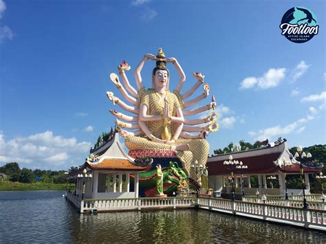 Wat Plan Laem Temple Koh Samui Thailand Footloos Com