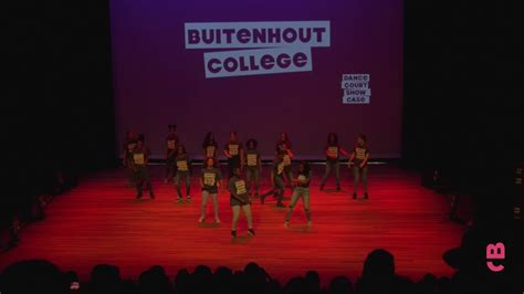 buitenhout college en dance court show case youtube