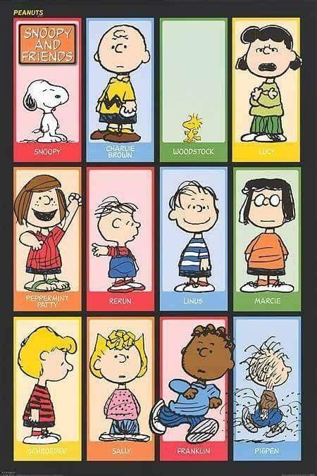 Pin By Eca On Snoopypeanuts Charlie Brown Characters Charlie Brown