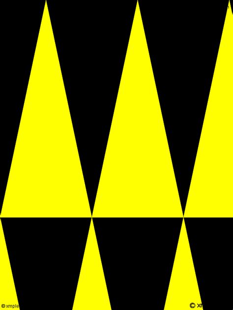 Wallpaper Black Triangle Yellow 000000 Ffff00 105° 236px 1121px