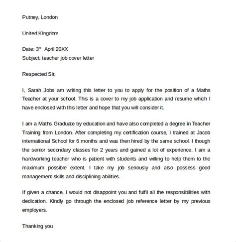 Check spelling or type a new query. FREE 10+ Sample Job Application Cover Letter Templates in ...