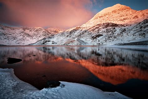 Mountain Lake Reflection Wallpapers Wallpaper Cave