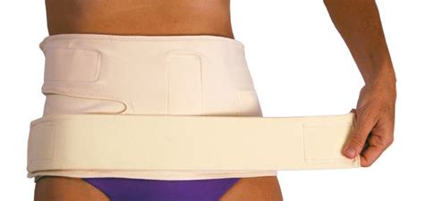 Post Surgery Support Binder To Help Abdominal Surgery Patients Recovery