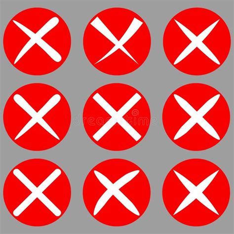 kreuzkontrollmarkierungen einchecken eines weißen kreuzes in einem roten kreis kein symbol