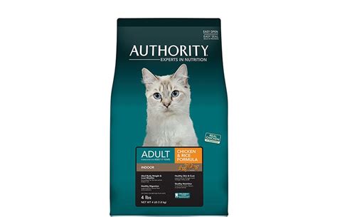 Authority dog food is made by petsmart, who makes all of their recipes under the guidance of leading animal nutritionists. Authority® Cat & Kitten Food | PetSmart