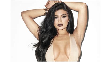 Kylie Jenner Hot And Sexy Moschino Lingerie Photos For Galore Cover