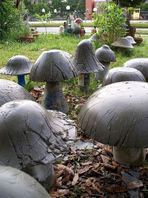Garden Art Mushrooms Design Ideas For Summer Garden Art
