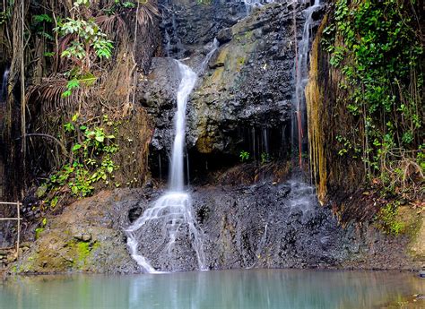 Saint Lucia Latille Waterfall Photograph By Brendan Reals
