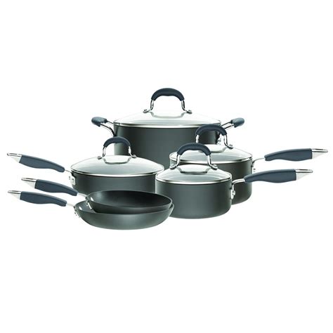 Oneida Gourmet Pro Hard Anodized 10 Piece Set Cookware