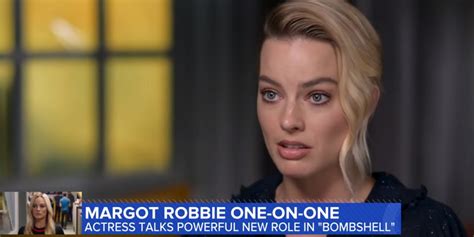 Video Margot Robbie Talks Bombshell On Good Morning America