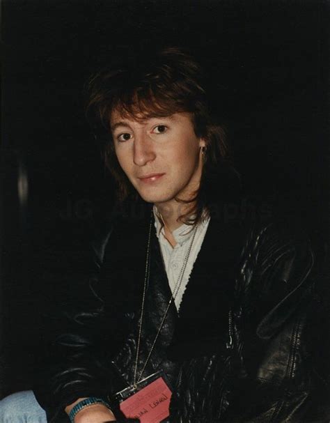 Julian Lennon Looks Very Much Like His Mother In This Photo John