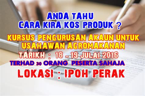 Dengan ini anda perlukan 10kg untuk 100 orang. TEKNOLOGI MAKANAN: 2016-07-03