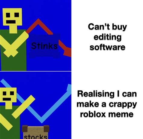 The Roblox Filter Made It So You Cant Say Stonks Rmemes