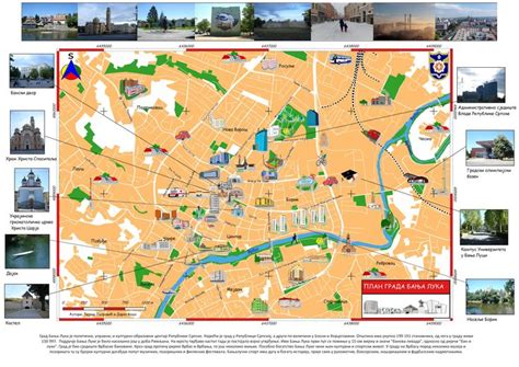 Banja Luka City Map For Kids Plan Grada Banja Luka Prilagođen Djeci