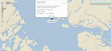 New Northwest Passage Record Closes Route 7 West By David Scott Cowper