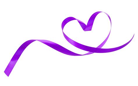 Download Decorative Love Purple Patterns Fresh With Ribbon Clipart Png