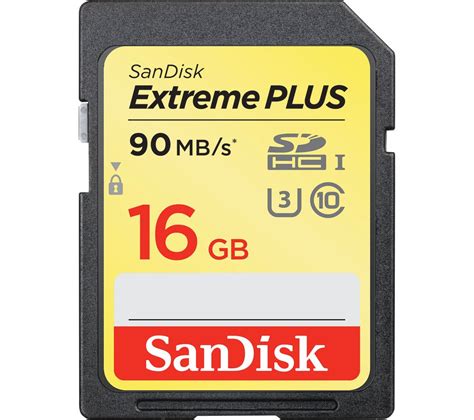 While it'll be some time until that particular card becomes more affordable, smaller micro sd. Buy SANDISK Extreme Plus Class 10 SD Memory Card - 16 GB | Free Delivery | Currys