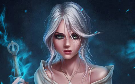2560x1600 Ciri The Witcher 3 Art 2560x1600 Resolution Hd 4k Wallpapers Images Backgrounds