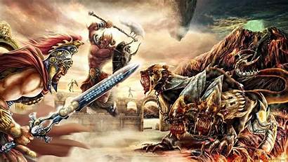 Battle Fantasy War Monsters Wallpapers Monster Sword