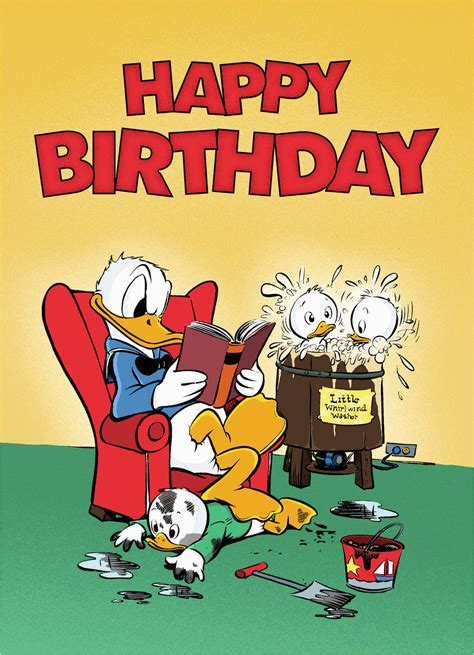 Donald Duck Birthday Card Birthdaybuzz
