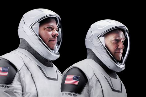 Victor glover, mike hopkins, shannon walker and soichi noguchi a space suit at spacex headquarters. SpaceX Spacesuit in 2020 | Spacex, Nasa astronauts, Spacex launch